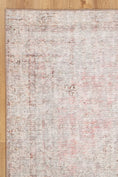 Load image into Gallery viewer, Sarrah Blush Machine Washable Rug on side
