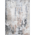 Load image into Gallery viewer, Abstract Twilight in Black Rug