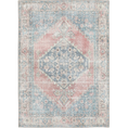 Load image into Gallery viewer, Celine Machine Washable in Blue Rug