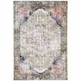 Load image into Gallery viewer, Distressed Vintage Derya Area in Multicolor Rug