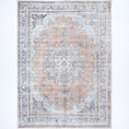Load image into Gallery viewer, Distressed Vintage Oxus Desert in Grey & Beige Rug