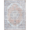 Load image into Gallery viewer, Distressed Vintage Oxus Desert in Grey & Beige Rug