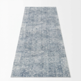 Load image into Gallery viewer, Greenport Geometric Design in Blue : Runner Rug