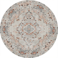 Load image into Gallery viewer, Sauville Modern Blush in Beige : Round Rug