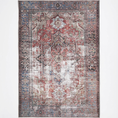 Load image into Gallery viewer, Sophia Heritage Machine Washable in Grey & Red Rug