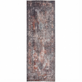 Load image into Gallery viewer, Vintage Tanner Elegance in Natural : Runner Rug