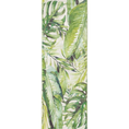 Load image into Gallery viewer, Wild Borneo Gorgeous Leaf Design in Green : Runner Rug