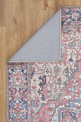 Load image into Gallery viewer, Colette Machine Washable Rug on side folded