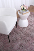 Load image into Gallery viewer, Germain Rose Rug in hall