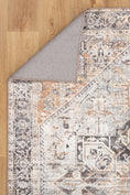 Load image into Gallery viewer, Louis Machine Washable Rug one side fold