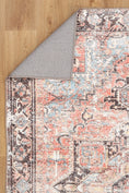 Load image into Gallery viewer, Marcel Machine Washable Rug one side fold