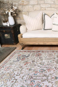 Load image into Gallery viewer, Vintage Wreath Multi Rug in room