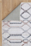 Load image into Gallery viewer, Maxine Lattice Pastel Rug Foldable