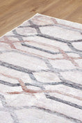 Load image into Gallery viewer, Maxine Lattice Pastel Rug side view