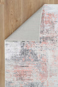 Load image into Gallery viewer, Abstract Celine Blush Rug folded