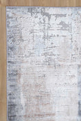 Load image into Gallery viewer, Abstract Twilight Ash Rug side view