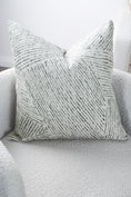 Load image into Gallery viewer, Alpine Monochrome Pillow front