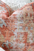 Load image into Gallery viewer, Sophia Heritage Rust Pillow side facing