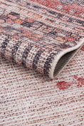 Load image into Gallery viewer, Amira Moroccan Dusk Rug on fold