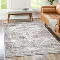 Load image into Gallery viewer, Chateau Ash Rug washable
