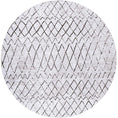 Load image into Gallery viewer, Alma Scandi in Silver : Round Rug