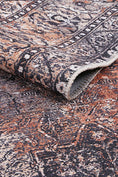 Load image into Gallery viewer, Distressed Vintage Cezanne Rabbit Gray Inca Gold Area Rug set