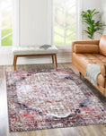 Load image into Gallery viewer, Distressed Vintage Derya Multi Area Rug quality