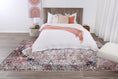 Load image into Gallery viewer, Distressed Vintage Derya Multi Area Rug in bedroom