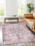 Load image into Gallery viewer, Germain Rose Rug in living room