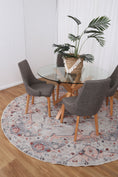 Load image into Gallery viewer, Sauville Blush Multi Round Rug main
