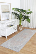 Load image into Gallery viewer, Distressed Vintage Oxus Desert Runner Rug washable area rugs