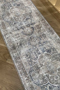Load image into Gallery viewer, Distressed Vintage Kendra Ash Runner Rug