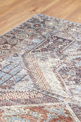 Load image into Gallery viewer, Le Grand Louvre Contemporary in Blue & Grey Rug