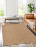 Load image into Gallery viewer, Urban Mustard Solid Area Rug in Living Room