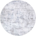 Load image into Gallery viewer, Abstract Evalina in Grey : Round Rug