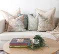 Load image into Gallery viewer, Vintage Pissarro Terracotta Sky Pillow front