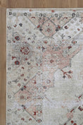 Load image into Gallery viewer, Sauville Blush Multi Runner Rug side view