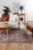 Load image into Gallery viewer, Sophia Heritage Rust Rug in room