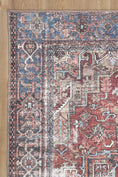 Load image into Gallery viewer, Sophia Heritage Rust Rug on side