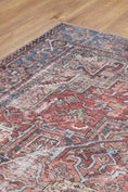 Load image into Gallery viewer, Sophia Heritage Rust Rug side facing