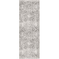 Load image into Gallery viewer, Versailles Winter modern in Grey : Runner Rug
