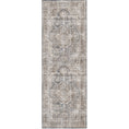Load image into Gallery viewer, Distressed Vintage Kendra Ash in Grey : Runner Rug