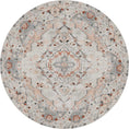 Load image into Gallery viewer, Sauville Blush Multi Round Rug full