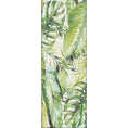 Load image into Gallery viewer, Wild Borneo Gorgeous Leaf Design in Green : Runner Rug