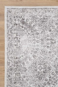 Load image into Gallery viewer, Versailles Winter Gray Runner on side