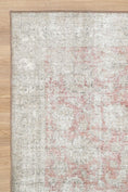 Load image into Gallery viewer, Vintage Adeline Peach Rug Front