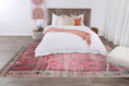 Load image into Gallery viewer, Vintage Chaima Tribal Rose Rug Runner in bedroom