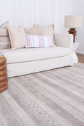 Load image into Gallery viewer, Mojave Lines Desert Beige Rug view