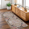 Load image into Gallery viewer, Distressed Vintage Derya Multi Runner in room