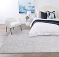 Load image into Gallery viewer, Urban Zinc Solid Area Rug in bedroom